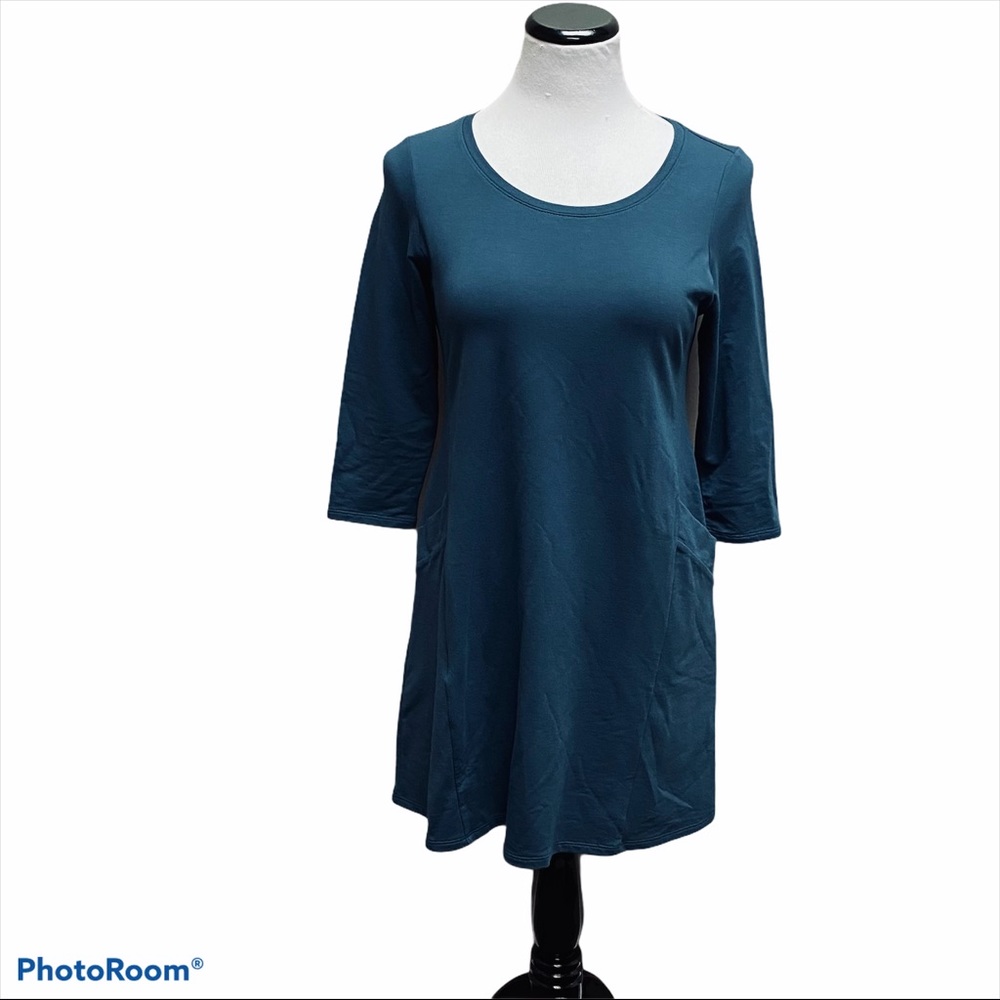 Pure Jill  Tunic Dress blue XS